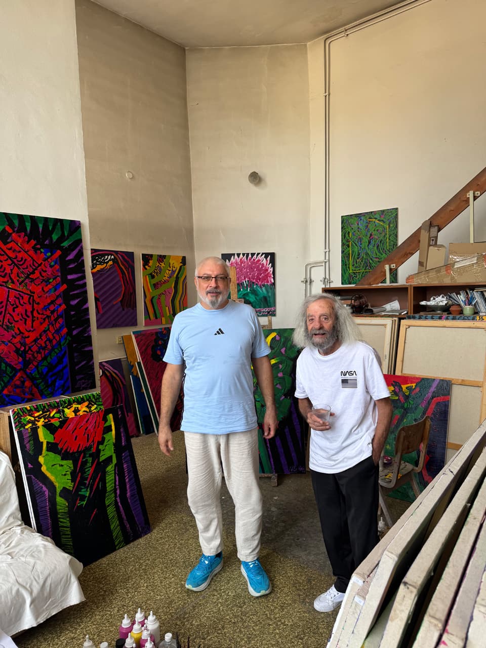 In-the-studio-of-the-great-Sliven-artist-Velin-Dinev